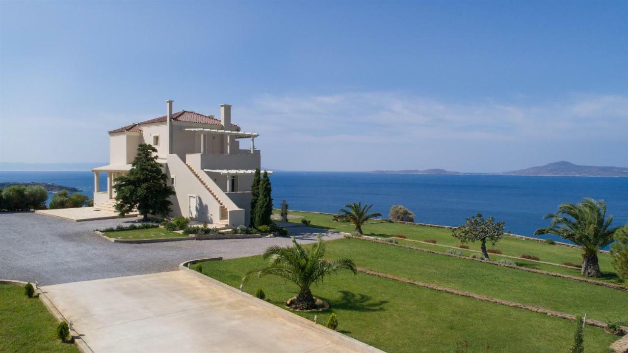 Villa Itis Luxury Suite With Balcony, Panoramic View & Jacuzzi Neápolis 外观 照片